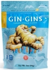 Gin Gins - Chewy Ginger PEANUT (Ginger People)